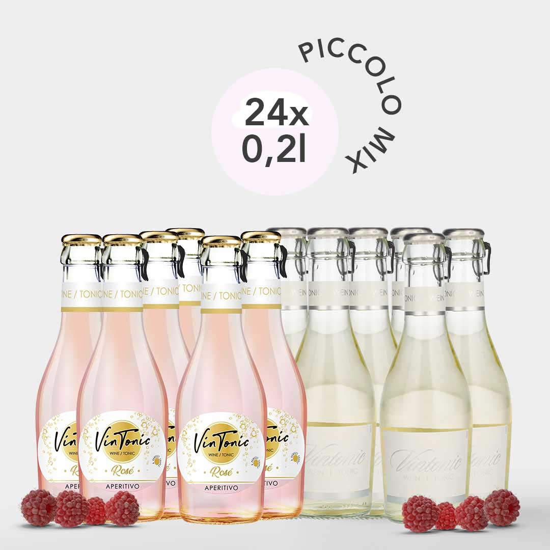 VinTonic Piccolo Mix - 12 Classic, 12 Rosé