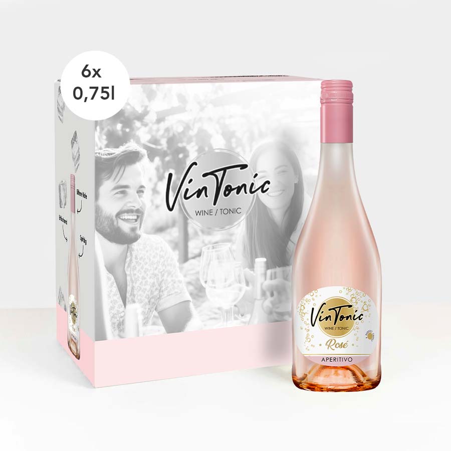 VinTonic Rosé | L x 0,75 Genuss® 6 VinTonic-bester –